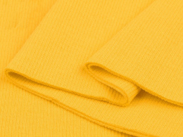 Ściągacz elastyczny bawełna 16x80cm - żółty