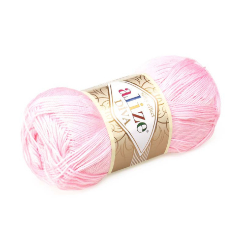 Włóczka Alize Diva - mikrofibra - 100g - różowy (185)