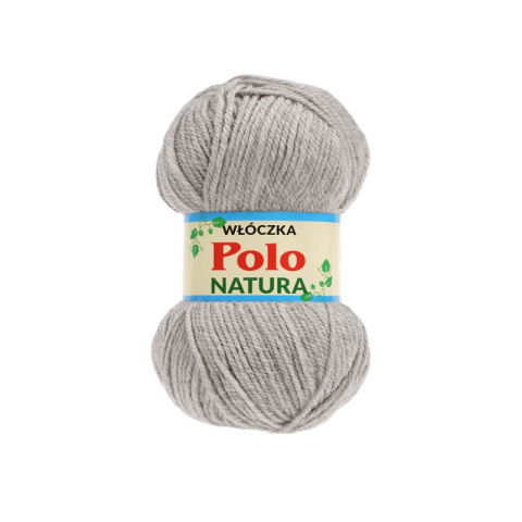 Włóczka Polo - 100g - jasny popielaty (804)