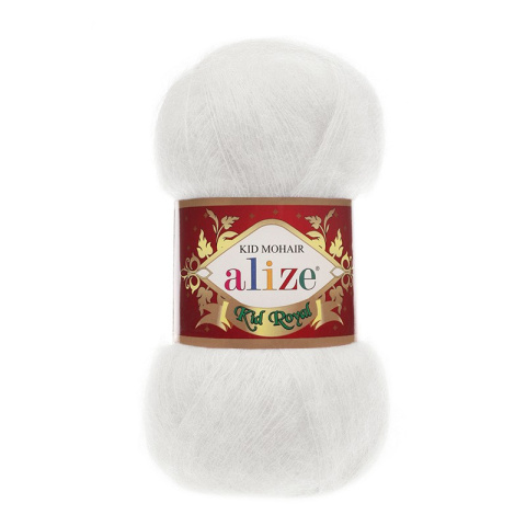 Włóczka Alize Kid Royal - 50g - biały (55)