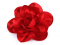 Broszka, spinka - kwiat - czerwony