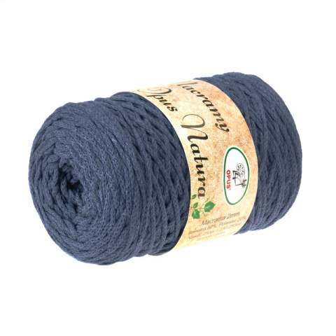 Sznurek pleciony 2 mm - jeans (139)