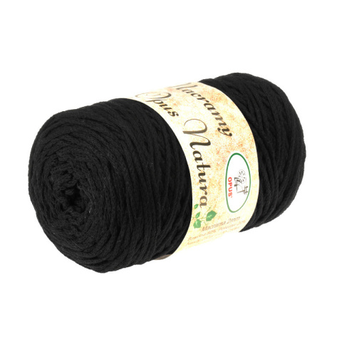Sznurek pleciony 2 mm - czarny (115)