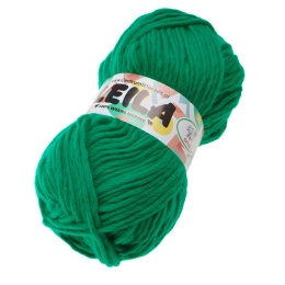 Włóczka Leila - 100% merino - zielony (138)