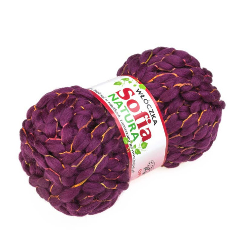 Włóczka Sofia - 100g - fioletowy (26)