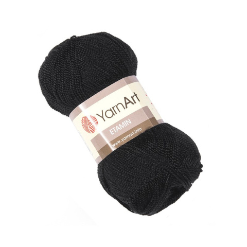 YarnArt Etamin - czarny (422)